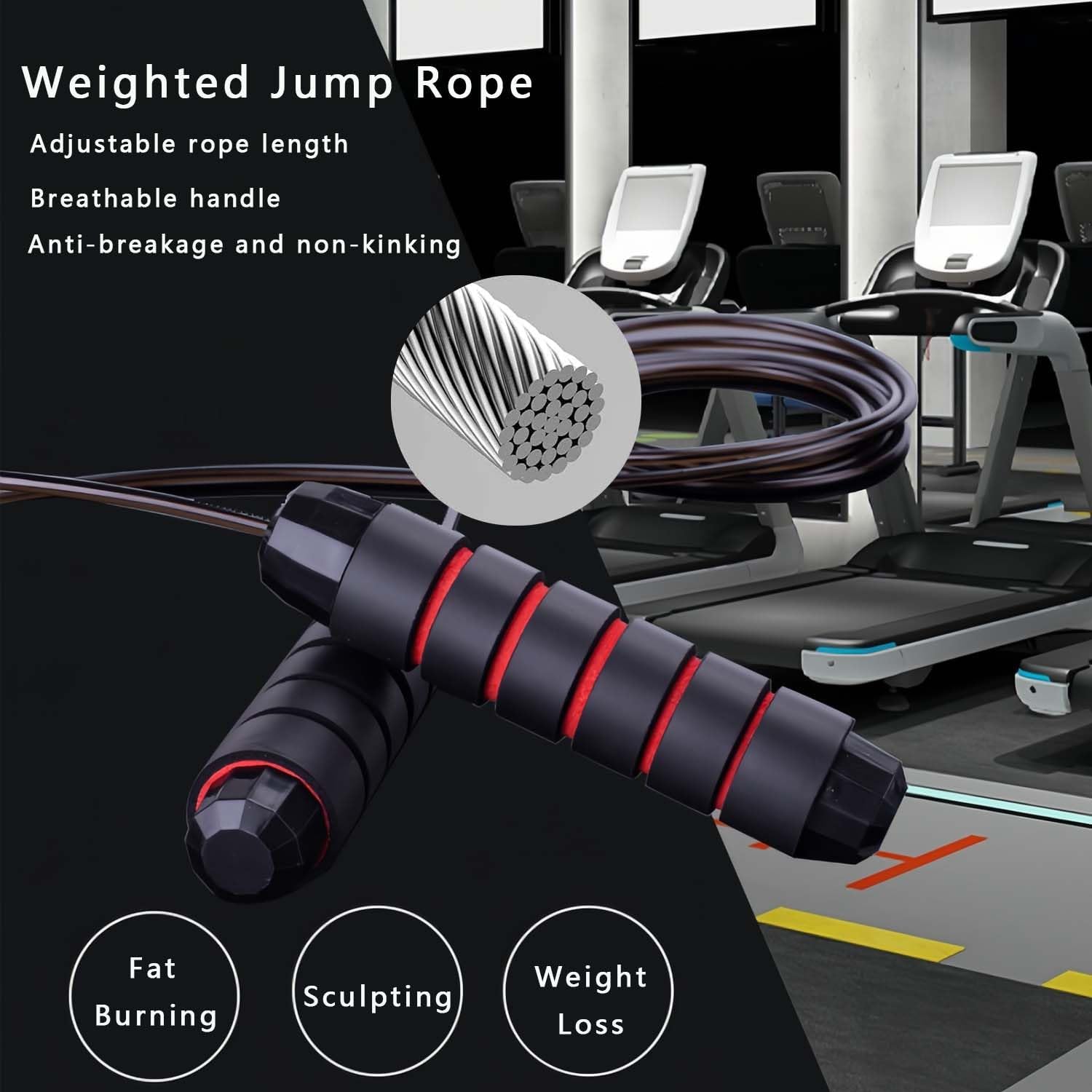 Ultimate 2 Pack Adjustable Jump Ropes for All Ages - Perfect for Fitness, Boxing & Fun Workouts!
