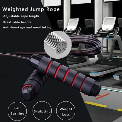Ultimate 2 Pack Adjustable Jump Ropes for All Ages - Perfect for Fitness, Boxing & Fun Workouts!